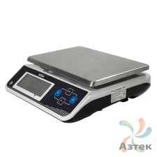 Весы Невские весы НВ-25-1.5-101ЖКс настольные порционные до 25 кг, нержавеющая сталь, ЖК с голубой подсветкой