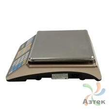 Весы Невские весы НВ-25-1.5-206ЖК настольные торговые до 25 кг, нержавеющая сталь, ЖК с зеленой подсветкой