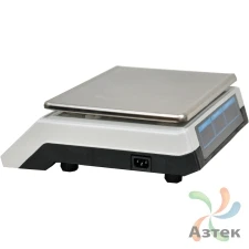 Весы МЕХЭЛЕКТРОН-М ВР4900-30-2Д-ДБ 06 настольные торговые до 30 кг, нержавеющая сталь, LED