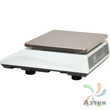Весы МЕХЭЛЕКТРОН-М ВЭТ-15-1/2-1С-АБ настольные фасовочные до 15 кг, нержавеющая сталь, ЖК