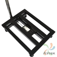 Весы МЕХЭЛЕКТРОН-М ВЭТ-150-20/50-1С-ДБ (450*600) напольные товарные до 150 кг, нержавеющая сталь, LED