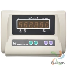 Весы МЕХЭЛЕКТРОН-М ВЭТ-150-20/50-2С-ДБ (400*500) напольные товарные до 150 кг, нержавеющая сталь, LED