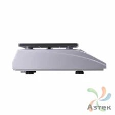 Весы Mertech M-ER 326 AF-15.2 RS-232 с вторым дисплеем настольные фасовочные до 15 кг, нержавеющая сталь, LCD