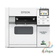 Принтер этикеток Epson C4000e (bk) струйный 1200x1200, LCD, отрезчик, C31CK03102BK