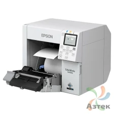 Принтер этикеток Epson C4000e (bk) струйный 1200x1200, LCD, отрезчик, C31CK03102BK