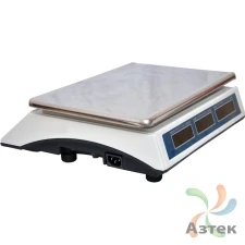 Весы МЕХЭЛЕКТРОН-М ВР4900-6-ДБ 02 настольные торговые до 6 кг, нержавеющая сталь, LED