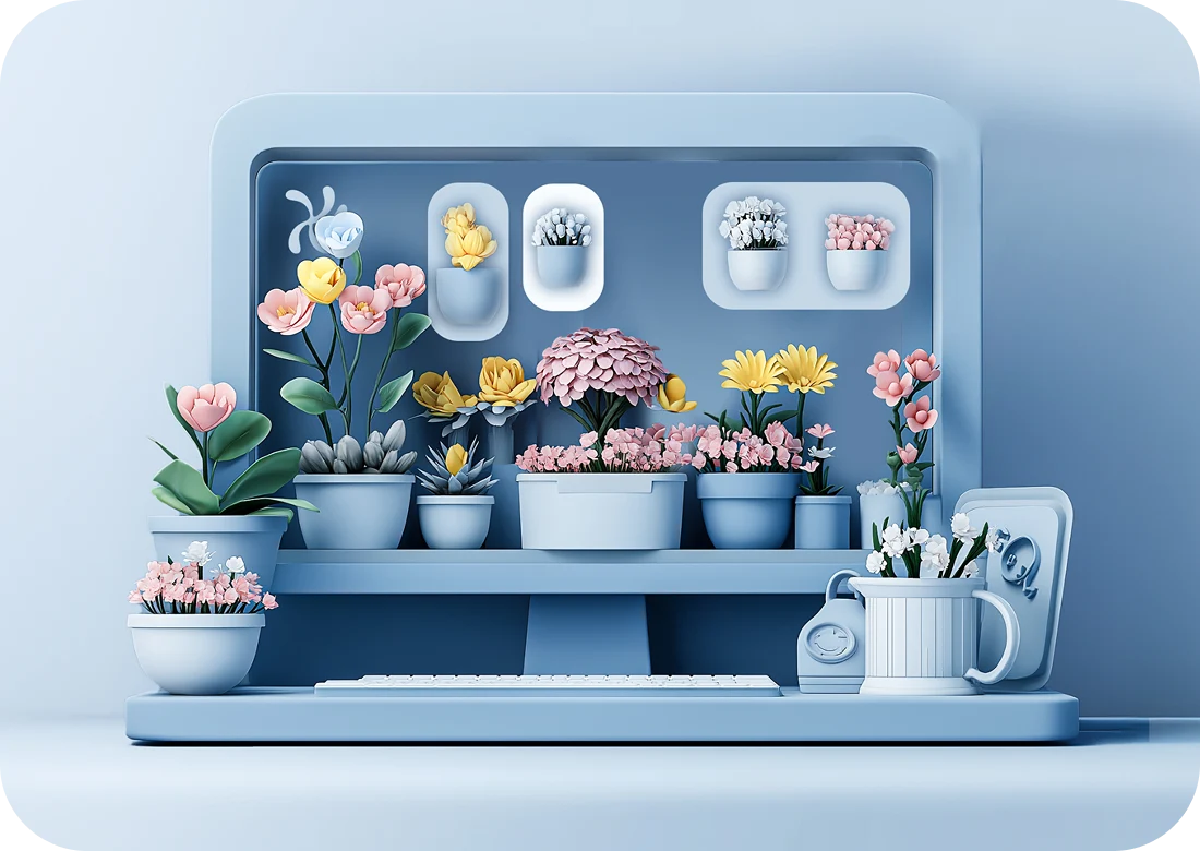 цветочный магазин