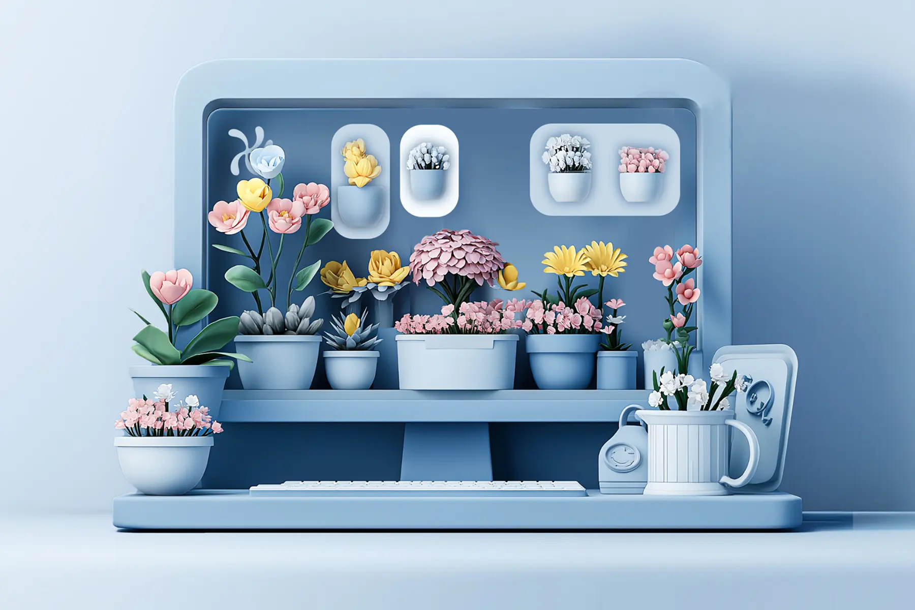 Автоматизация цветочного магазина